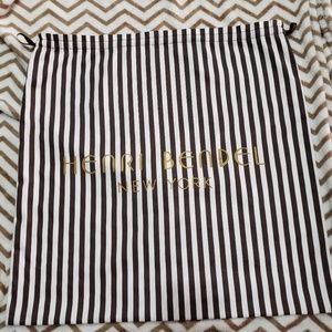 henri bendel extra large dust bag